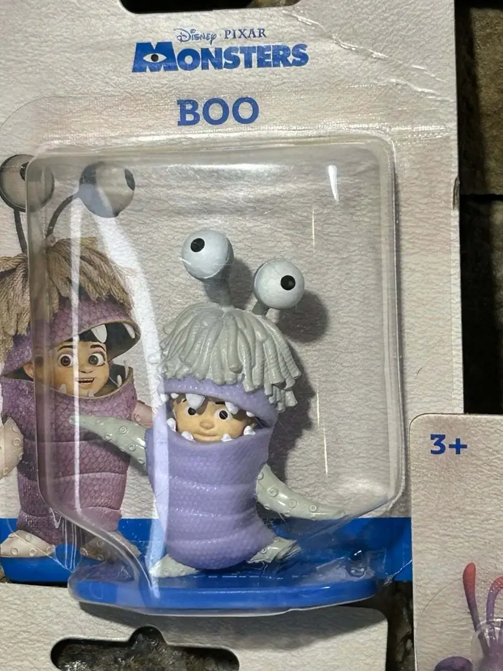 Monsters Inc Boo, Sully, Mike and Randal Cake topper figures Micro Collection